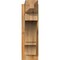 Ekena Millwork Balboa Rough Sawn Craftsman Outlooker, Western Red Cedar, 6"W x 20"D x 20"H OUT06X20X20BOA04RWR - alternate 3